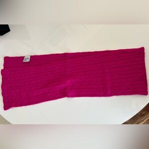 Uniqlo Kids HEATTECH Pink Scarf